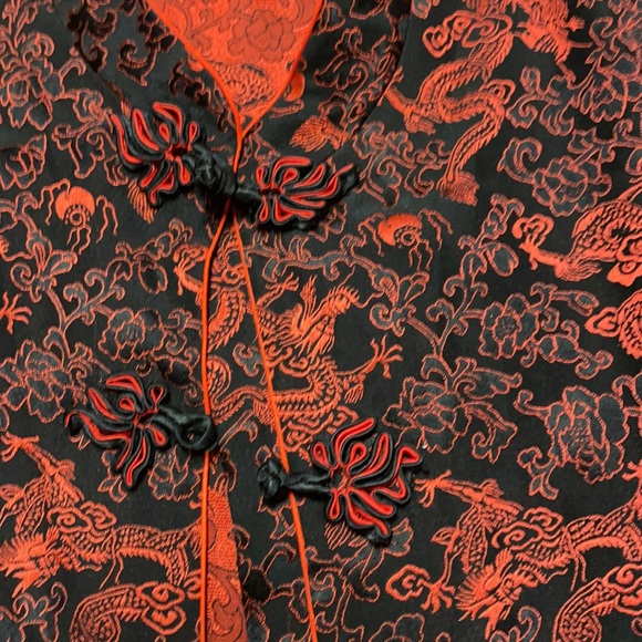 Ling Yun Red and black jacket Size L - Picture 6 of 11